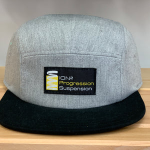 runner hat grey